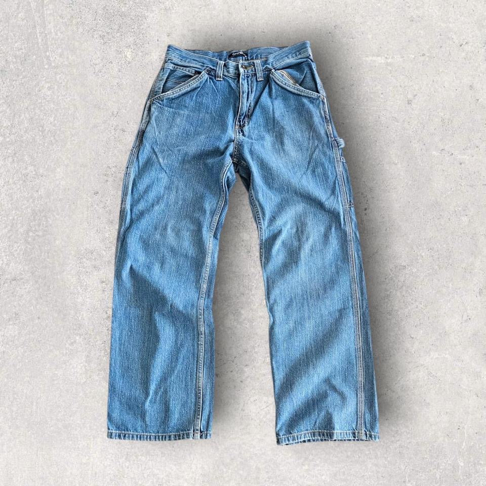 George blue carpenters jeans 30x30 vintage workwear denim streetwear