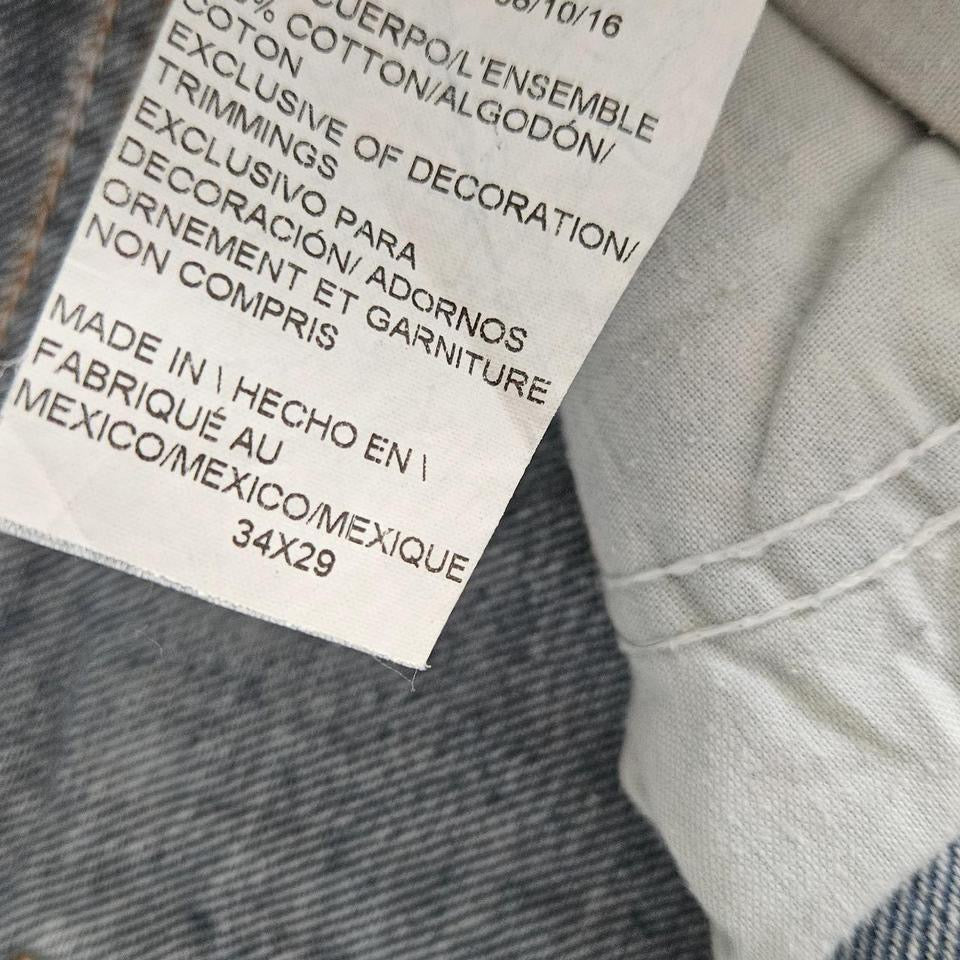 Dickies Navy Jeans - 34x29, ג’ינס כחול כהה דיקיס וינטג במצב טו