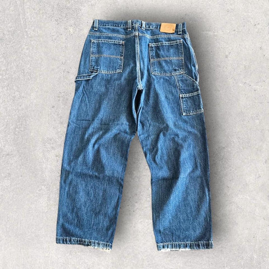 Carpenters Navy Baggy Jeans - 36 ג'ינס כחול נייב