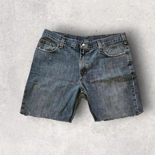 Carhartt Navy Jeans Shorts W40 Durable Denim