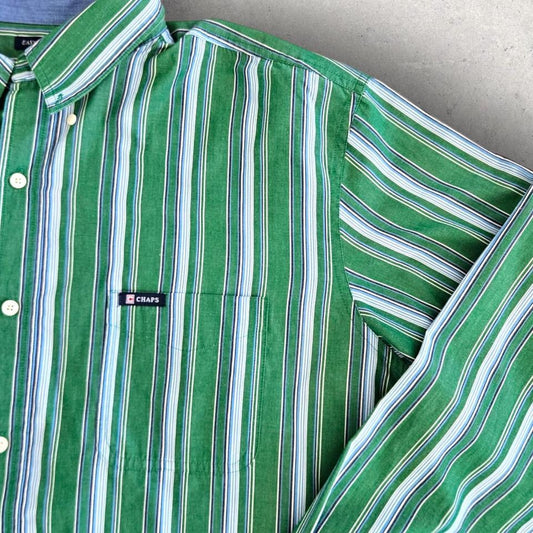 Green Chaps Polo Shirt - XXL חולצת פולו ירוקה צ'אפס מידה XXL