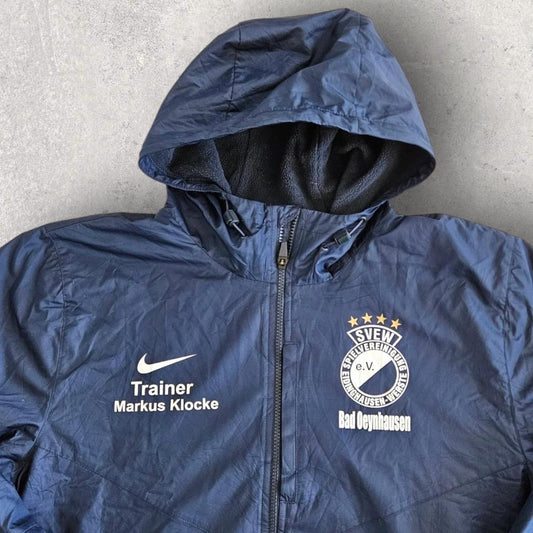Nike Navy Coat - XLarge מעיל נייבי של נייק מידה XL ארוך במצב מצוין