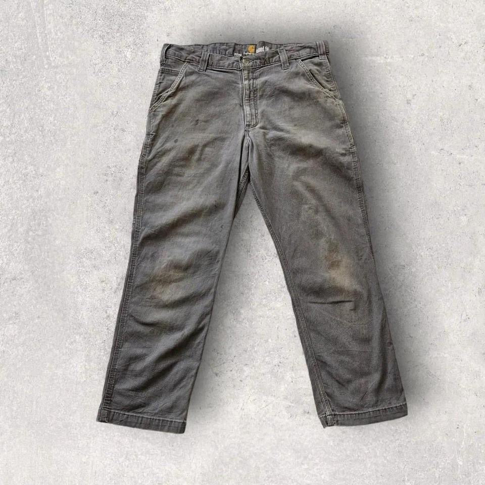 Carhartt grey jeans 36X30 relaxed fit vintage worn