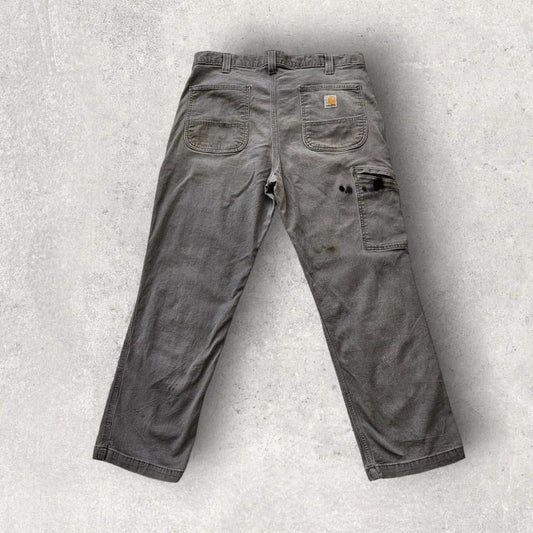 Carhartt grey jeans 36X30 relaxed fit vintage worn