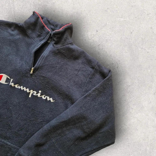 Champion Quarter Zip Fleece - S