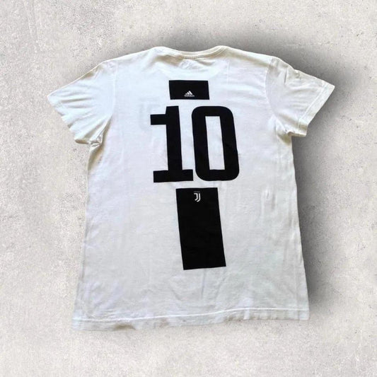 Adidas white juventus T-shirt - Small חולצת טי לבנה של יובנטוס מבית אדידס, מידה S
