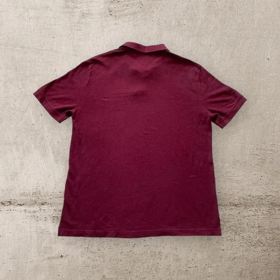 Tommy Hilfiger burgundy T-shirt - XLarge