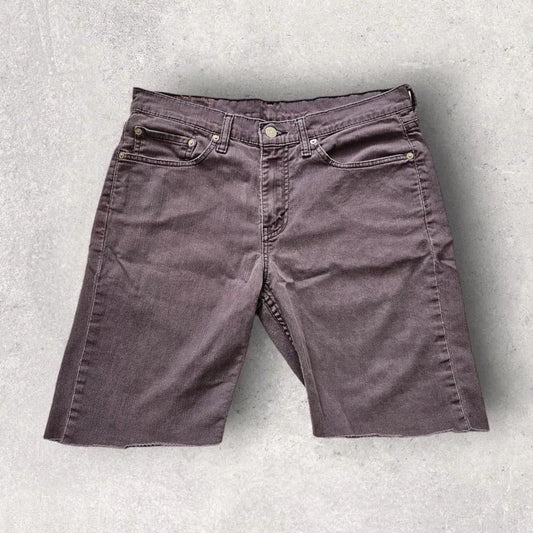Levi's 514 Purple Shorts בצבע סגול