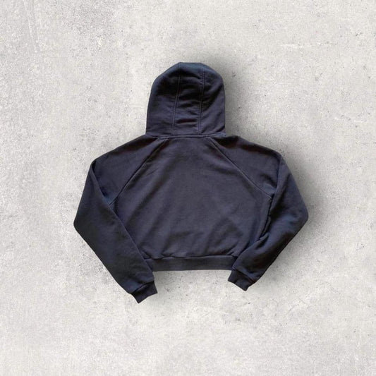 Adidas crop-top hoodie - L, קפוצ’ון קרופ לנשים