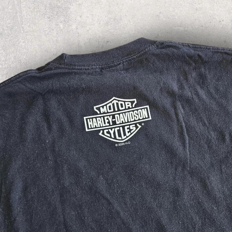 Harley Davidson Black Tee - Large, מידה L, חולצת טי שחורה לגבר