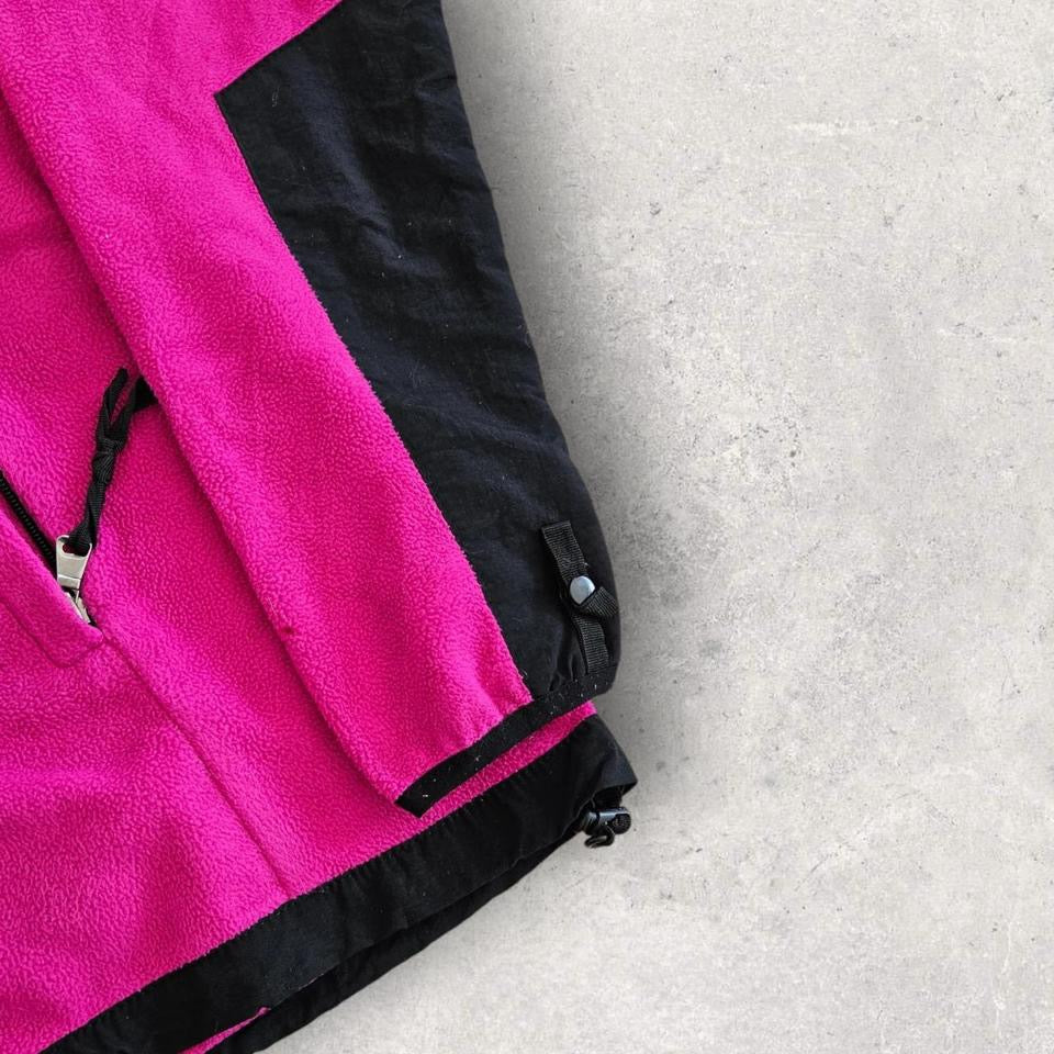 The North Face pink fleece jacket large, size L, perfect condition