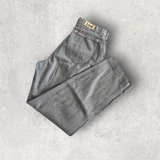 Lee Womans Brown Trousers מידה 14 במצב מצוין