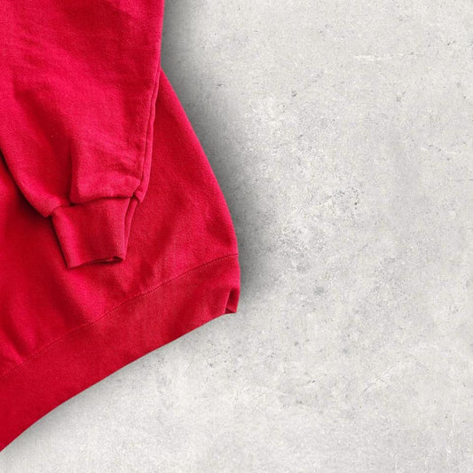 סווטשירט Lee אדום כבד במידה XXL