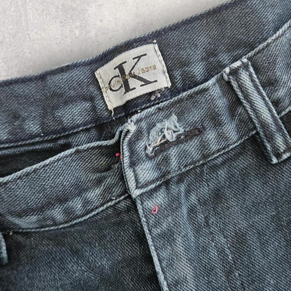 Calvin Klein Black Jeans במידה 76x106 במצב 8.5/10