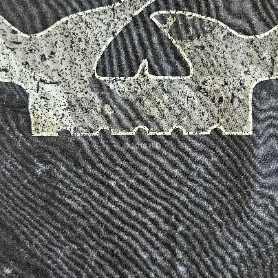 Harley Davidson Black Fade skull - 2XL, חולצה לגבר מידה XXL, שחורה עם הדפס גולגולת