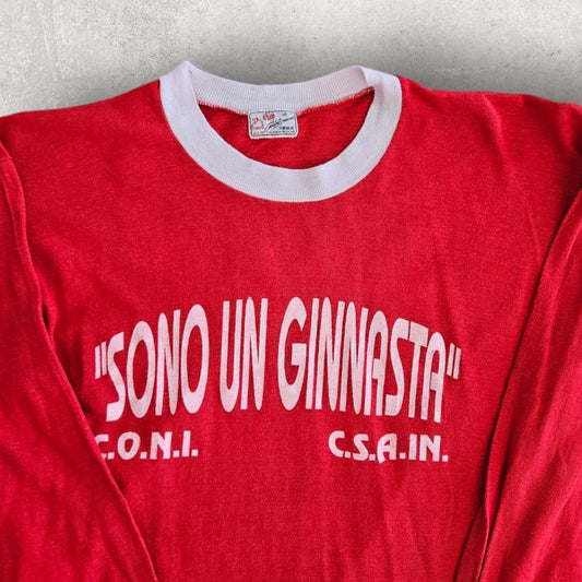 Unbranded Red Long Sleeve Tee - XSmall