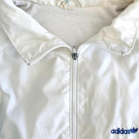 Y2K Adidas Windbreaker - Medium מעיל רוח של אדידס בסגנון Y