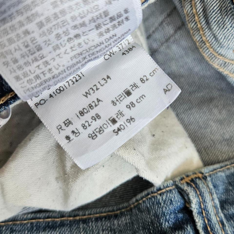 Levi’s 511 Jeans - 32x34 ג'ינס ליוויס כחול מידה W32 L34