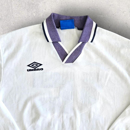 Y2K Umbro Sports Polo Long Sleeve - XL חולצת פולו ארוכת שרוול של אומברו מידה XL לגבר,