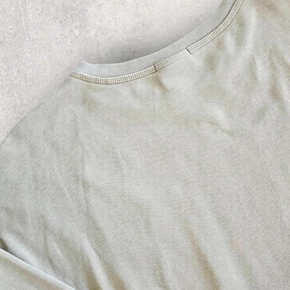 Champion Cream Long Sleeve Tee - Large חולצת שרוול ארוך קרם של Champion, מידה L