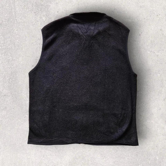 Patagonia light fleece vest large, men’s L, hole on bottom, light wear marks, 8.5/10 condition