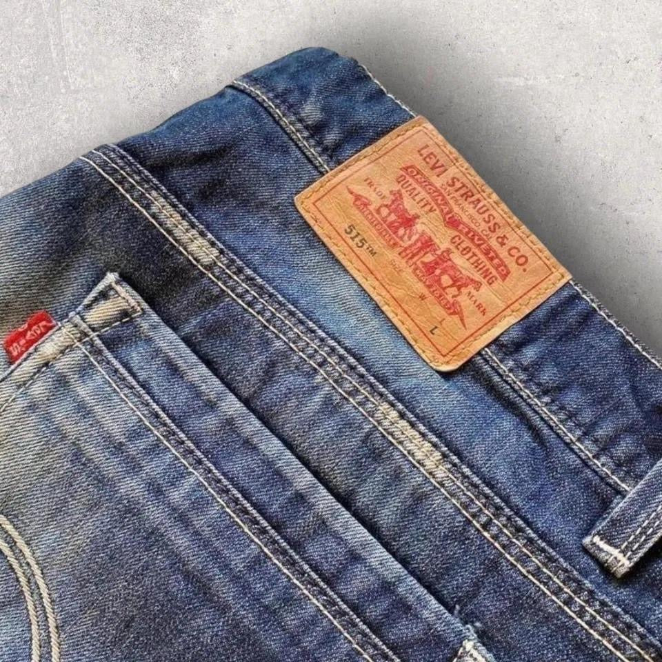 Levi’s 515 washed jeans - 36, ג’ינס ליוויס כחול שטוף