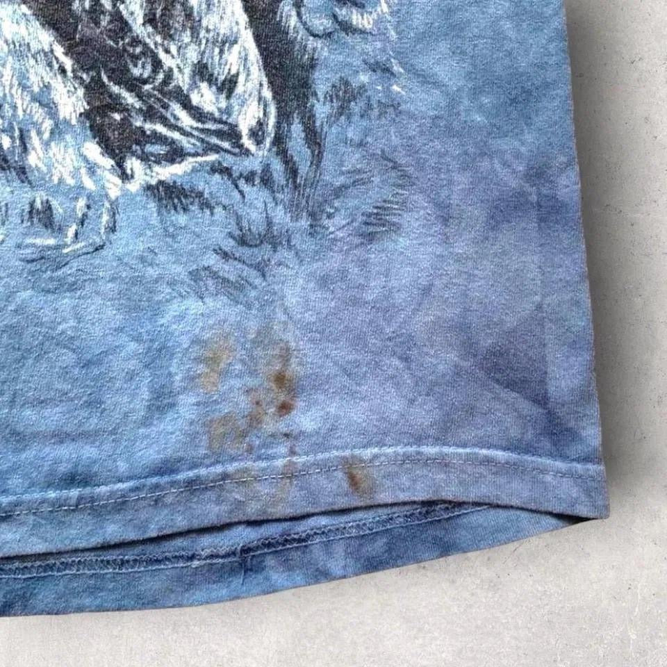 Penguins graphic T-shirt - Medium vintage The Mountain penguin print shirt