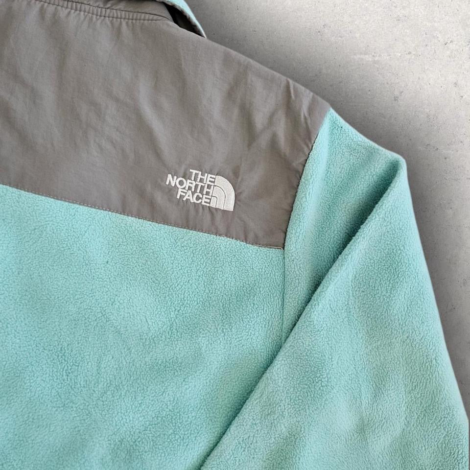 The North Face green Denali jacket size M in great condition