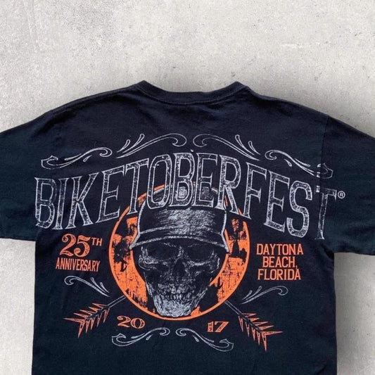Biketoberfest 25th anniversary T-shirt - Medium חולצה של בייקטוברפסט מידה M,