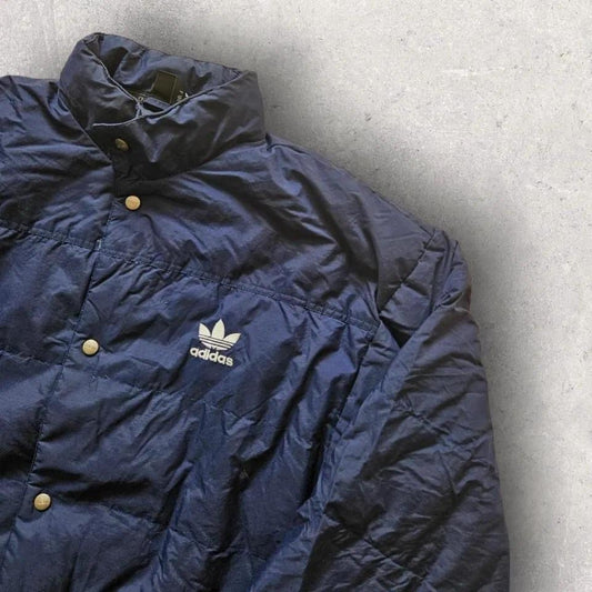 Retro Adidas Navy Coat Large