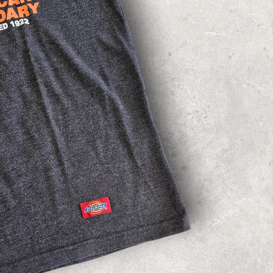 Dickies Grey Logo Tee - Small חולצת טי אפורה של דיקיז עם לוגו