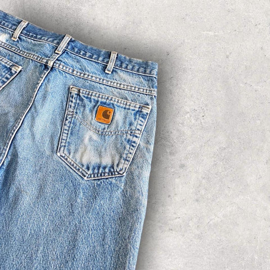 Carhartt Blue Short Jeans W36