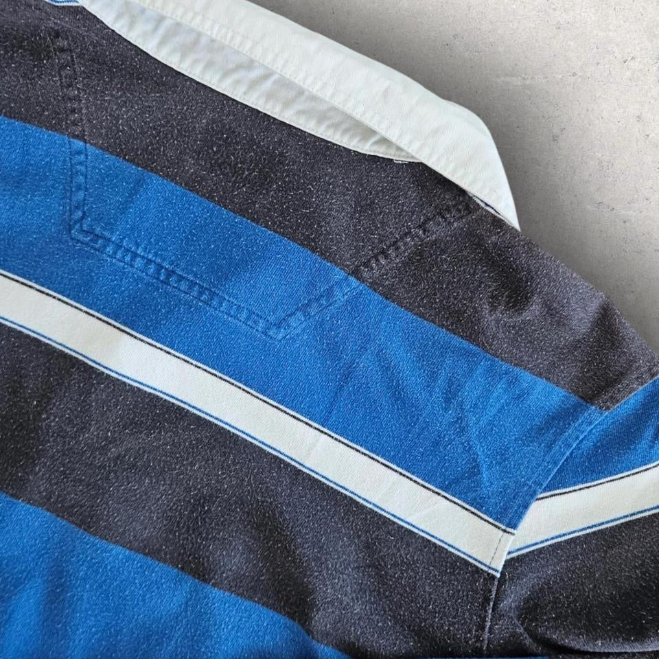 Tommy Hilfiger Woman’s Crop Polo Tee - L חולצת פולו קרופ לנשים של טומי הילפיגר במידה L/XL,