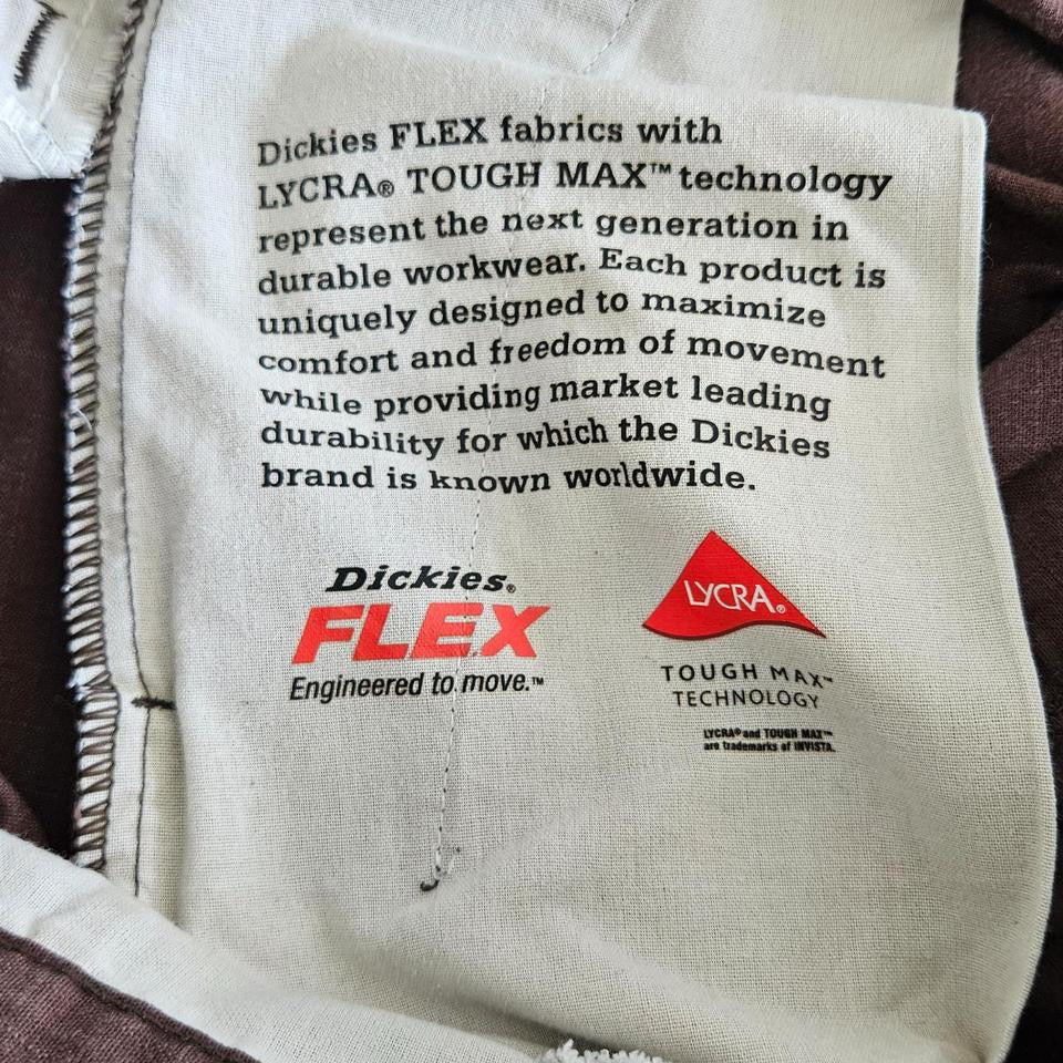 Dickies Brown Cargo Shorts W38 Utility Style