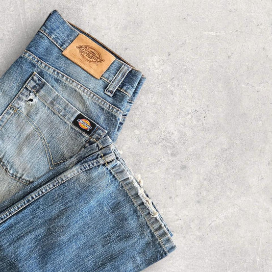 Y2K Dickies Blue Jeans - 30 ג'ינס דיקיז כחול מידה W30
