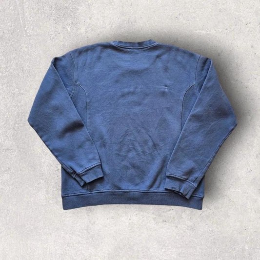 סווטשירט Fila כחול עם לוגו, מידה M