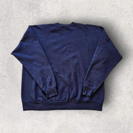 Vintage Disney Sweater - L, סוודר וינטג' דיסני כחול נייבי מידה L