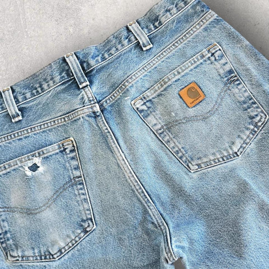 Carhartt Blue Short Jeans W36