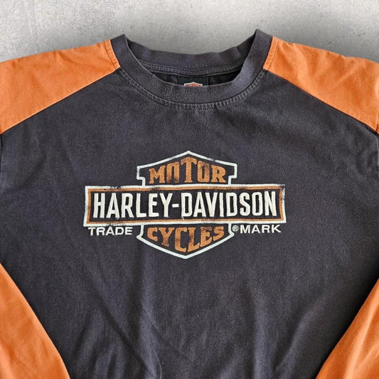 Haley Davidson Embroidered Long Sleeve Tee - XXL