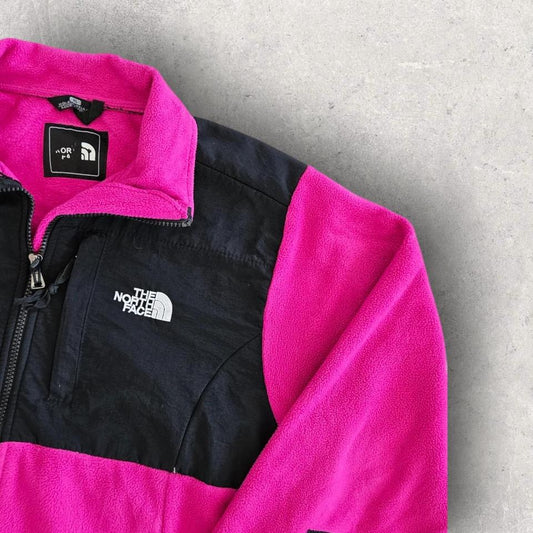The North Face pink fleece jacket large, size L, perfect condition