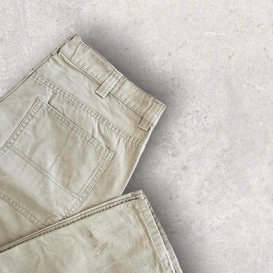 Blue Mountain Camel Carpenters Jeans - 36x32 ג'ינס קאמל בגזרת וורקוור מידה W36 L32