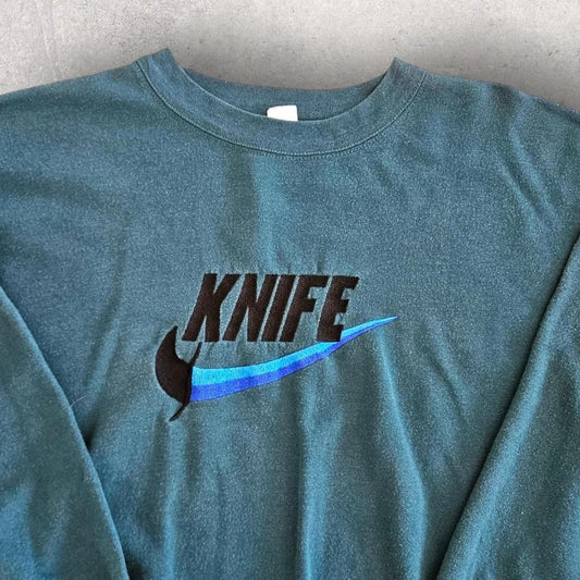 סווטשירט ירוק ריוורק במידה L/M