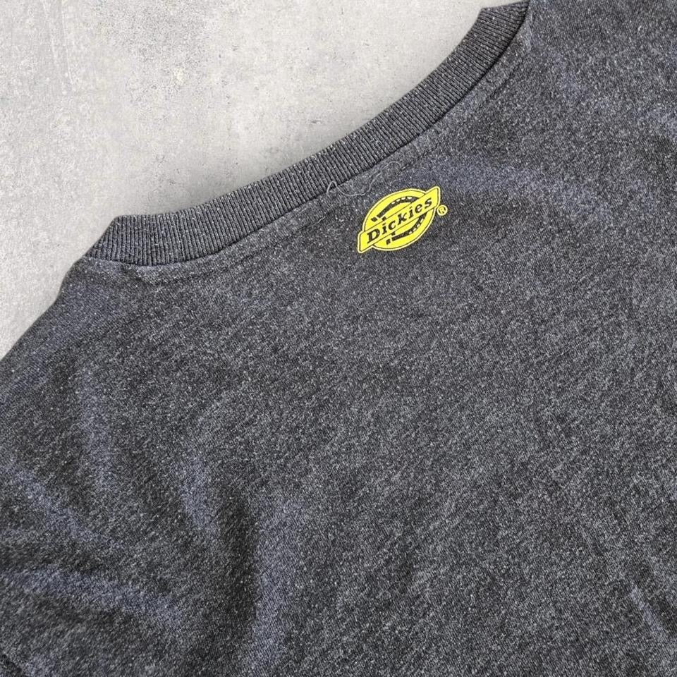 Dickies Dark Grey Logo Tee - Small חולצת דיקיס אפורה כהה במידה S