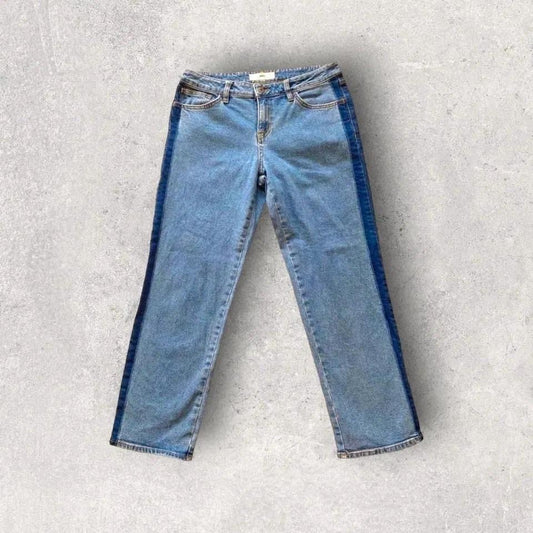 Woman’s Vans Jeans בצבע כחול כהה/נייבי, מידה מותן 82 ס״מ