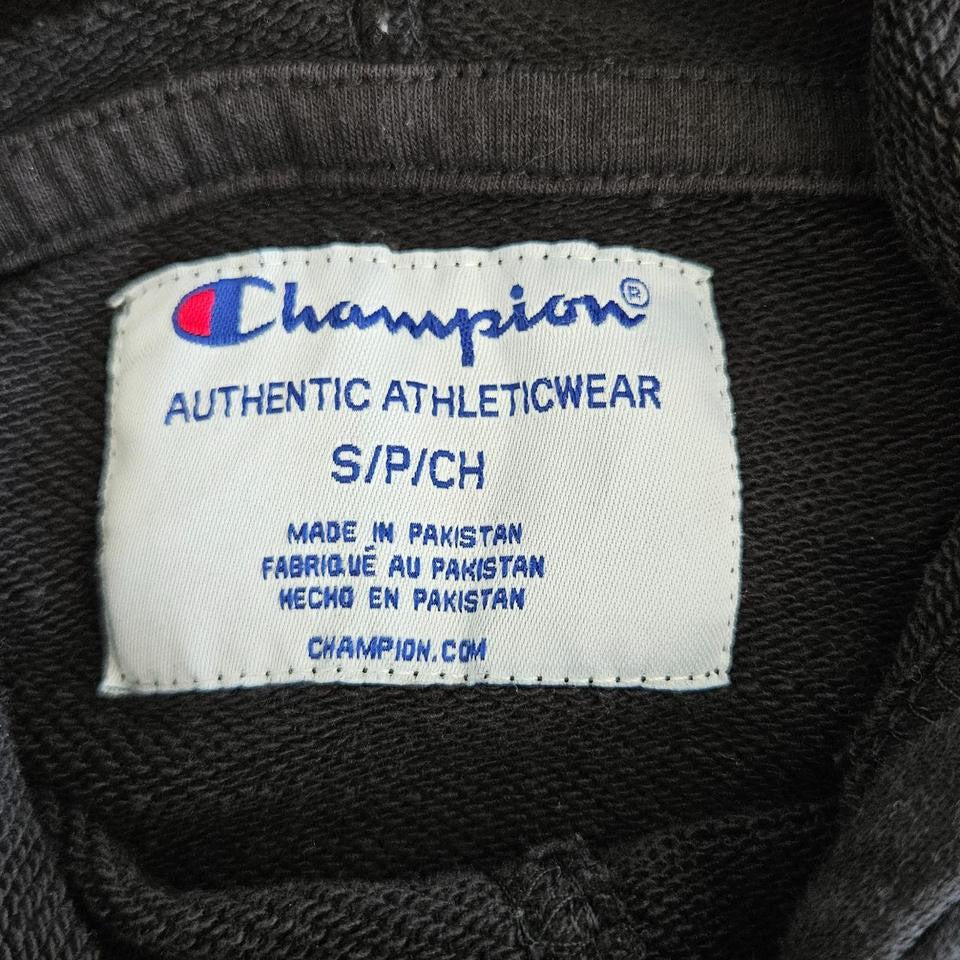 Champion Black Hoodie S, black hoodie