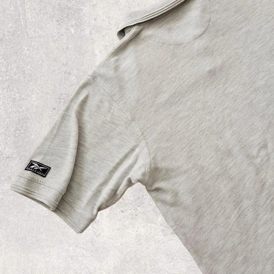 Y2K Reebok Polo - Small חולצת פולו ריבוק וינטג' במידה Small עם לוגו רקום