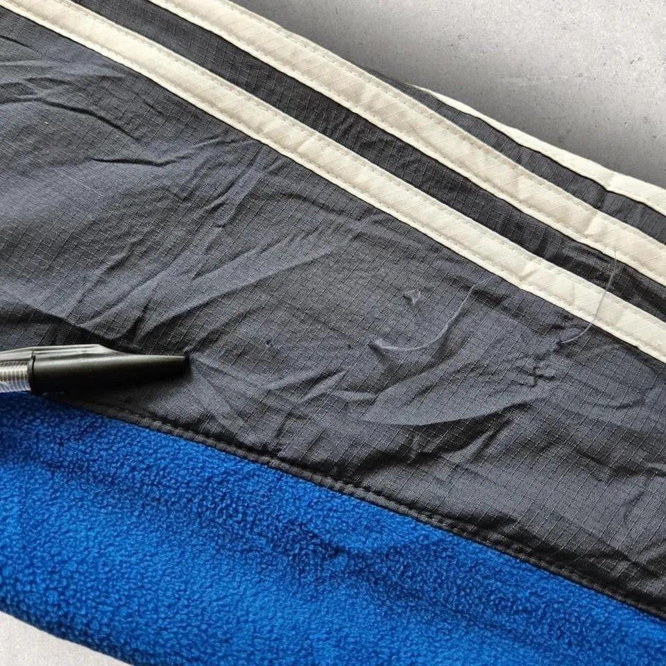 Adidas fleece jacket medium M size blue grey, good condition