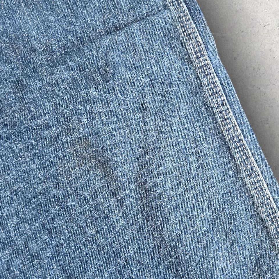 KEY navy carpenters jeans vintage workwear streetwear 36x32