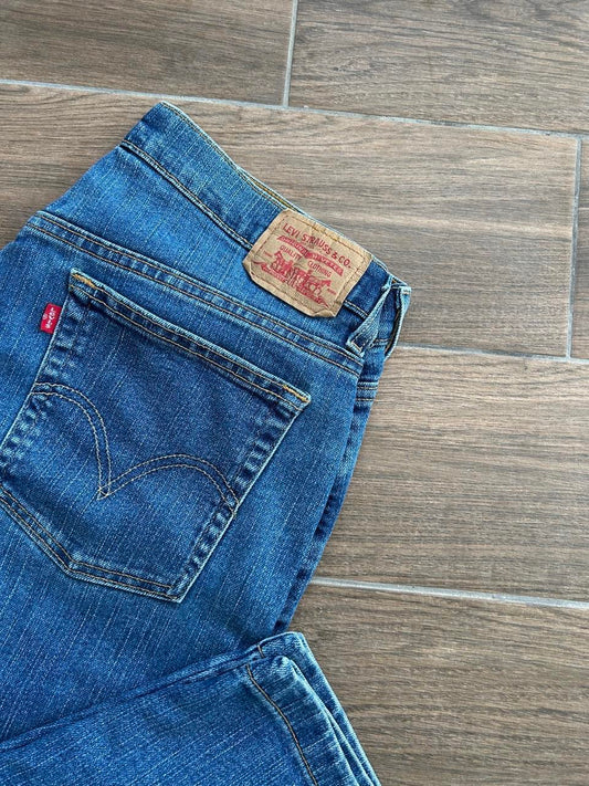 Levis Navy Jeans Classic Slim Stretch