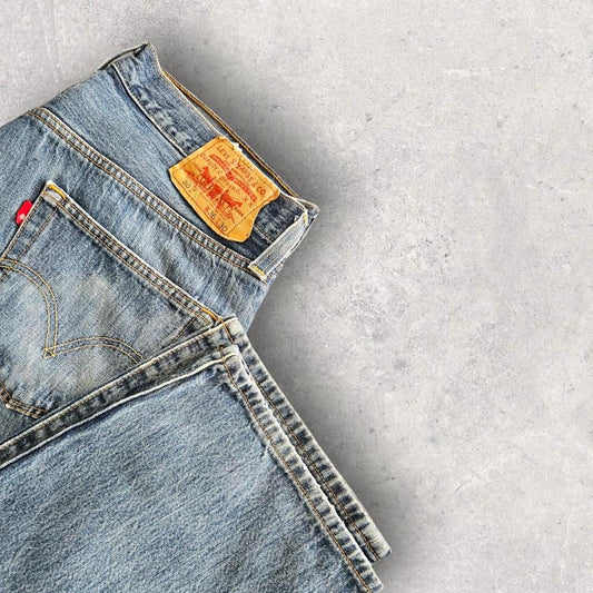 Levi’s 501 Navy Jeans 36x30 – dark blue vintage denim straight fit